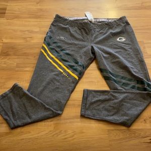 Grey Under Armour Packers Leggings NWOT